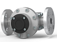 1/2 to 2" Flanged Oval Gear Flowmeters with Pulse Output