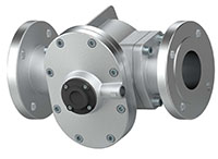 3 to 4" Flanged Oval Gear Flowmeters with Pulse Output