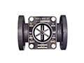 S14 Series Flanged Double Window Rotor Type Carbon Steel, Bronze or Stainless Steel Sight Flow Indicators