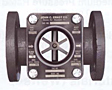 Flanged Medium Pressure Double Window Sight Flow Indicators (Rotator) - 201-1/2