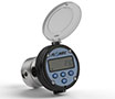 1/8 to 3/8" Threaded Oval Gear Flowmeters with LCD Display & 4-20 mA Output